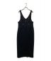 Ameri (アメリ) UND ELSA BIJOU WOOL DRESS ブラック サイズ:M：11000円