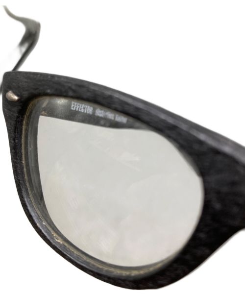 EFFECTOR（エフェクター）EFFECTOR (エフェクター) 眼鏡 ブラックの古着・服飾アイテム