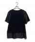 MM6 Maison Margiela (エムエムシックスメゾンマルジェラ) SHORT SLEEVE TOPS ブラック サイズ:XS：7000円