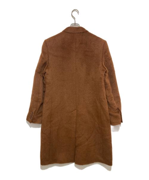 Acne studios（アクネ ストゥディオズ）Acne studios (アクネ ストゥディオス) シャギーチェスターコート  FN-WN-OUTW000223 ブラウン サイズ:36の古着・服飾アイテム