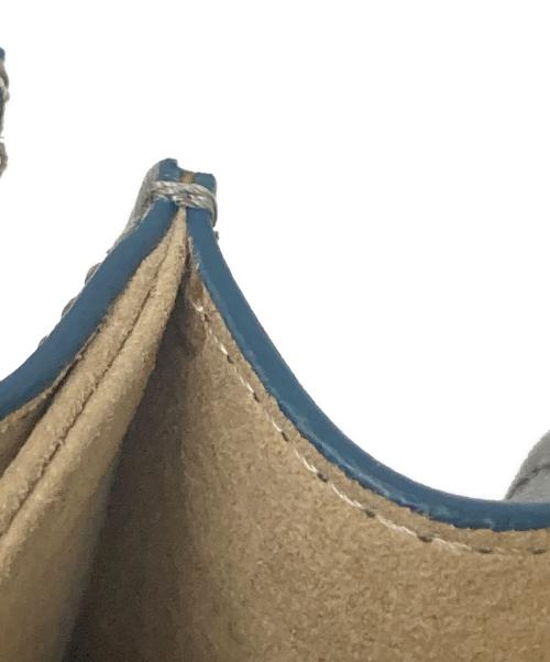 FENDI（フェンディ）FENDI (フェンディ) ミニキャナイ レザー チェーンショルダーバッグ 8M0381 グレーの古着・服飾アイテム