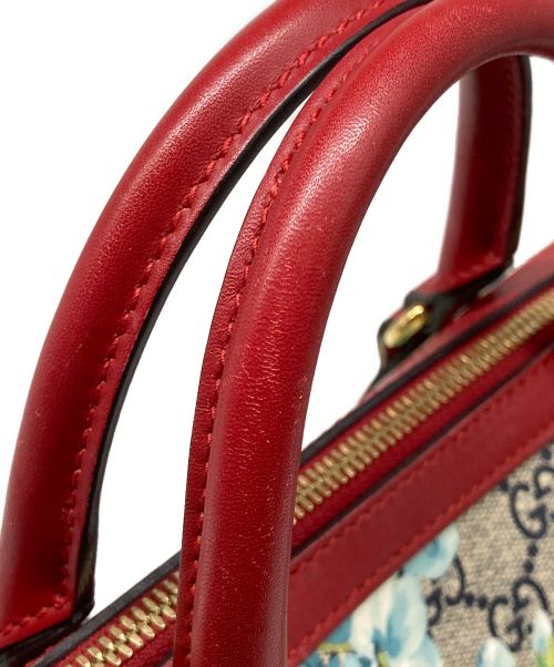 GUCCI（グッチ）GUCCI (グッチ) GGブルームス 2WAYショルダーバッグ レッドの古着・服飾アイテム
