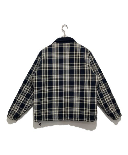 FTC（エフティーシー）FTC (エフティーシー) REVERSIBLE PLAID PUFFY JACKET ブラック サイズ:Mの古着・服飾アイテム