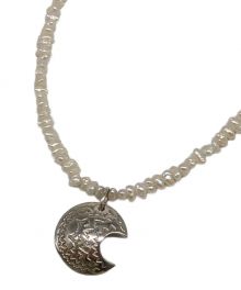 Preek（プリーク）の古着「パールムーンネックレス」｜シルバー