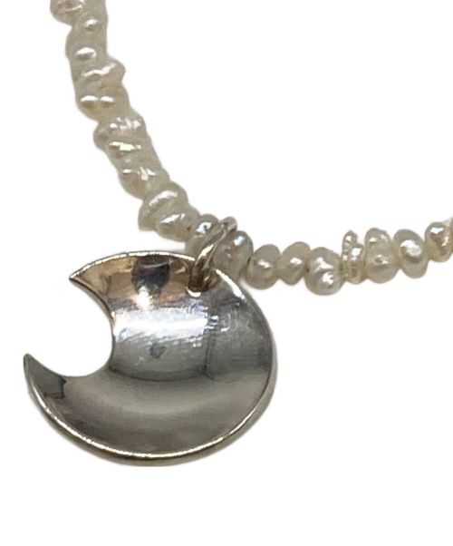 Preek（プリーク）PREEK (プリーク) パールムーンネックレス シルバーの古着・服飾アイテム