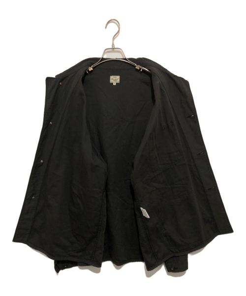 gold（ゴールド）gold (ゴールド) LIGHT BACKSATIN N-3 JACKET グリーン サイズ:XLの古着・服飾アイテム