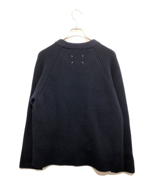 Maison Margiela（メゾンマルジェラ）Maison Margiela (メゾンマルジェラ) AZE P/O KNIT ネイビー サイズ:1の古着・服飾アイテム