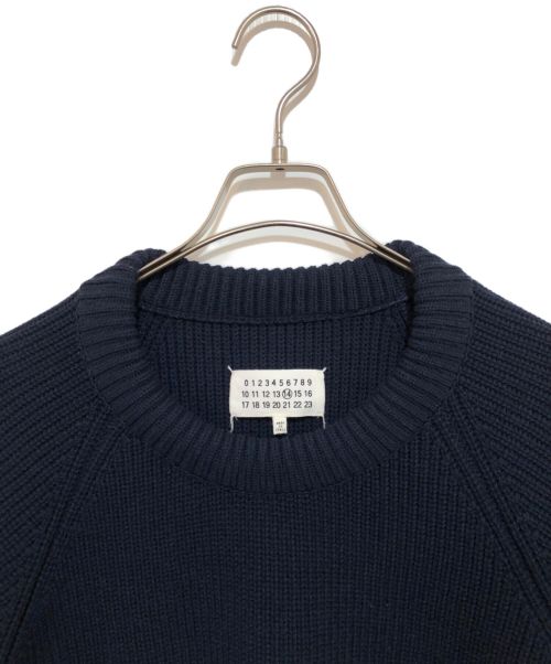 Maison Margiela（メゾンマルジェラ）Maison Margiela (メゾンマルジェラ) AZE P/O KNIT ネイビー サイズ:1の古着・服飾アイテム