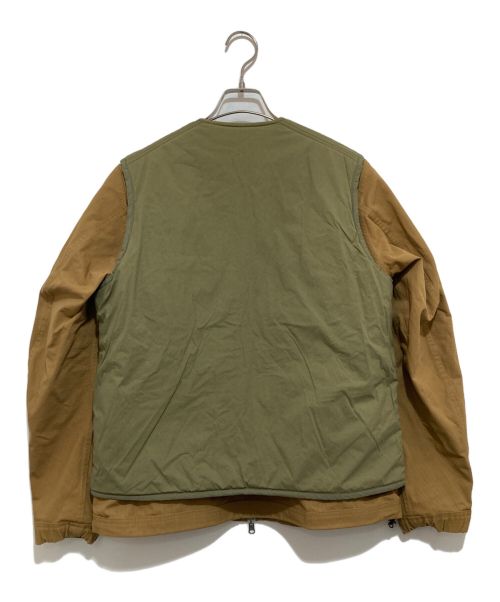 meanswhile（ミーンズワイル）meanswhile (ミーンズワイル) Primaloft Reversible 4Way JKT ブラウン サイズ:Mの古着・服飾アイテム