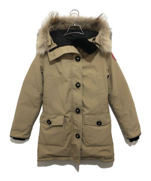 CANADA GOOSE（カナダグース）CANADA GOOSE (カナダグース) BRONTE PARKA ブラウン サイズ:XSの古着・服飾アイテム