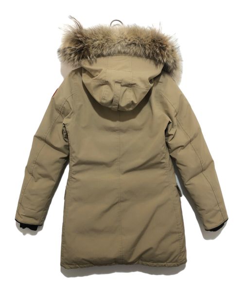 CANADA GOOSE（カナダグース）CANADA GOOSE (カナダグース) BRONTE PARKA ブラウン サイズ:XSの古着・服飾アイテム