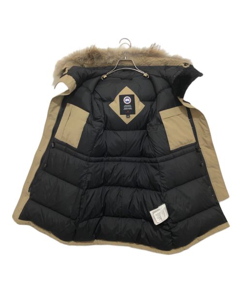 CANADA GOOSE（カナダグース）CANADA GOOSE (カナダグース) BRONTE PARKA ブラウン サイズ:XSの古着・服飾アイテム