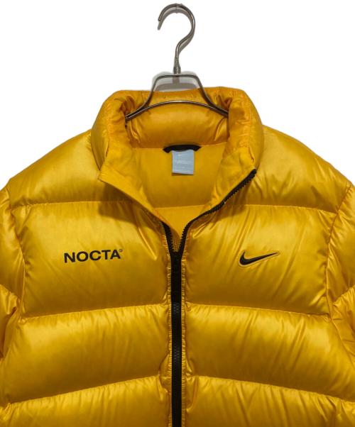 NIKE（ナイキ）NIKE (ナイキ) Drake NOCTA (ドレイク ノクタ) PUFFER JACKET（パファージャケット）DA3997-739 イエロー サイズ:XLの古着・服飾アイテム