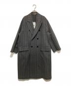 VIANヴィアン）の古着「ロングチェスターコート」｜グレー