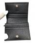 中古・古着 GUCCI (グッチ) ダブルG カードケース ブラック：40000円