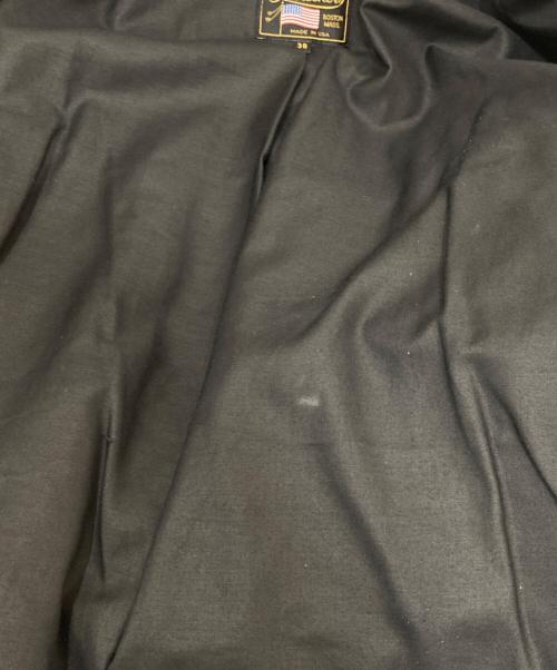 VANSON（バンソン）VANSON (バンソン) エンフィールドレザージャケット ブラック サイズ:38の古着・服飾アイテム