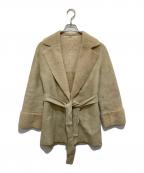 LOEWEロエベ）の古着「オールドムートンコート　OLD LOEWE」｜ホワイト