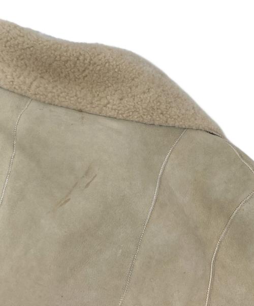 LOEWE（ロエベ）LOEWE (ロエベ) オールドムートンコート　OLD LOEWE ホワイト サイズ:40の古着・服飾アイテム