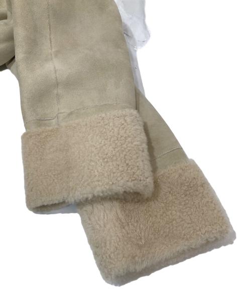 LOEWE（ロエベ）LOEWE (ロエベ) オールドムートンコート　OLD LOEWE ホワイト サイズ:40の古着・服飾アイテム