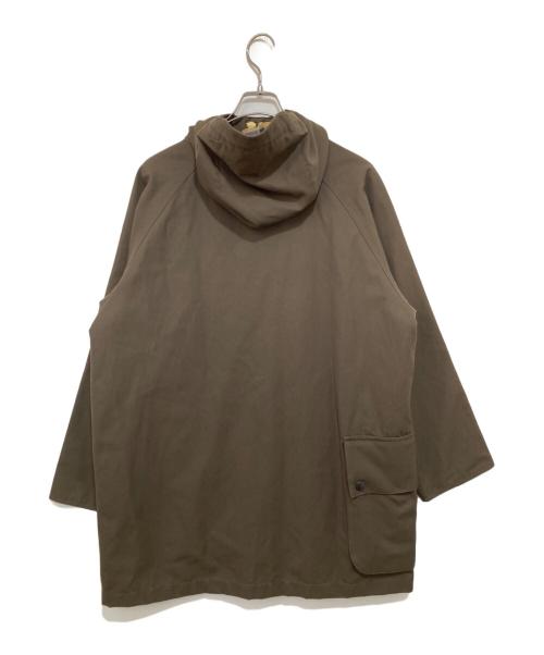 Barbour（バブアー）Barbour (バブアー) TOMORROW LAND (トゥモローランド) OVERSIZED HIKING WOOL HOODED COAT オリーブ サイズ:36の古着・服飾アイテム