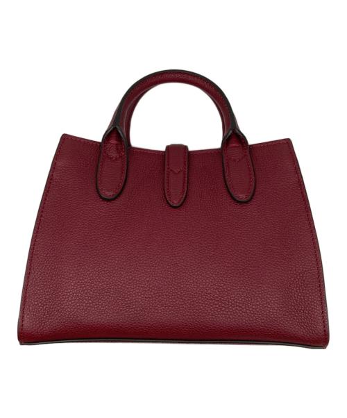 GUCCI（グッチ）GUCCI (グッチ) クロージャー付き スモール トートバッグ 795349 レッドの古着・服飾アイテム