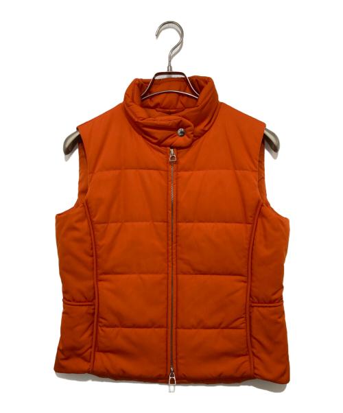 HERMES（エルメス）HERMES (エルメス) ナイロンベスト オレンジ サイズ:Sの古着・服飾アイテム