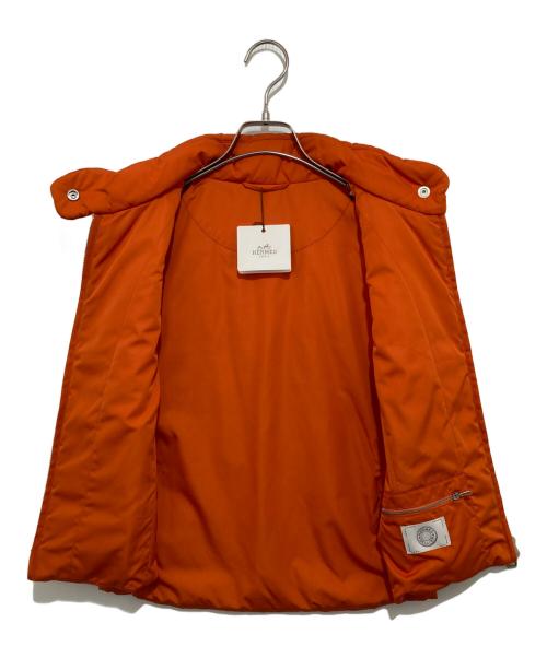 HERMES（エルメス）HERMES (エルメス) ナイロンベスト オレンジ サイズ:Sの古着・服飾アイテム