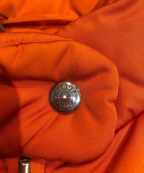 HERMES（エルメス）HERMES (エルメス) ナイロンベスト オレンジ サイズ:Sの古着・服飾アイテム