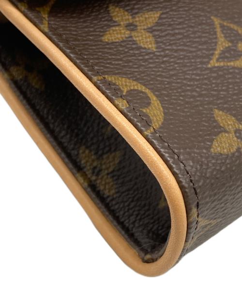 LOUIS VUITTON（ルイ ヴィトン）LOUIS VUITTON (ルイ ヴィトン) ルイ・ヴィトン ポシェット フロランティーヌ ウエストバッグ ボディバッグ M51855 ブラウンの古着・服飾アイテム