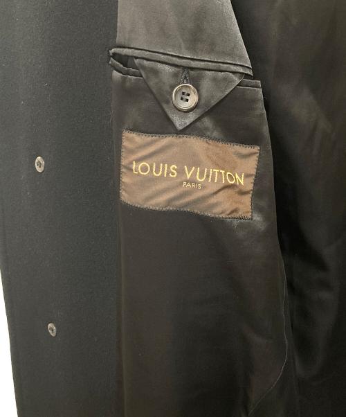 LOUIS VUITTON（ルイ ヴィトン）LOUIS VUITTON (ルイ ヴィトン) カシミヤロングコート ブラック サイズ:46の古着・服飾アイテム