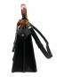 FENDI (フェンディ) ピーカブー ISeeU スモール ブラックカーフレザー バッグ 8BN327・AFL0・229・0139 ブラック：340000円