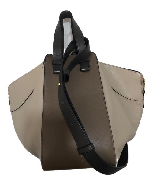 LOEWE（ロエベ）LOEWE (ロエベ) ハンモック スモールショルダーバッグ 2WAYバッグ ベージュの古着・服飾アイテム