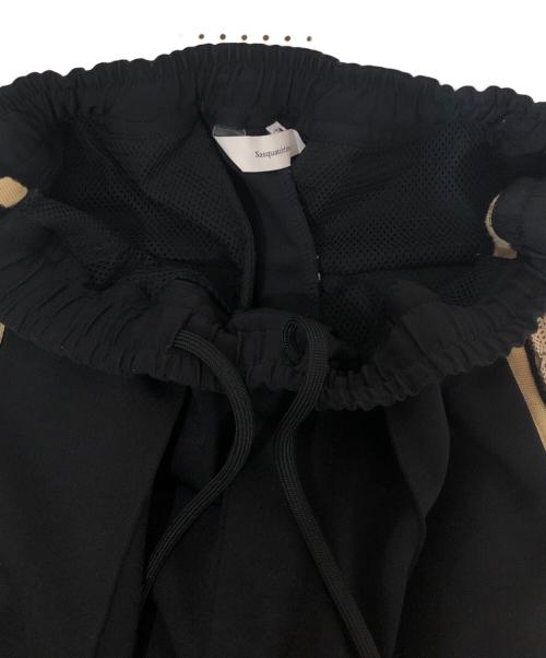 SASQUATCHfabrix.（サスクワッチファブリックス）SASQUATCHfabrix. (サスクワッチファブリックス) トラックパンツ ブラック サイズ:Ｓの古着・服飾アイテム