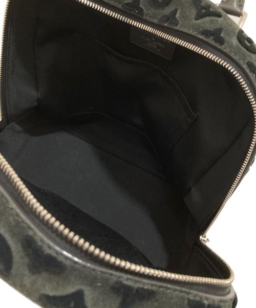 LOUIS VUITTON（ルイ ヴィトン）LOUIS VUITTON (ルイ ヴィトン) ルイ ヴィトン モノグラム タフタ―ジュ ドーヴィル キューブ ハンドバッグ スエード レザー M94332 グリーンの古着・服飾アイテム