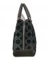 LOUIS VUITTON (ルイ ヴィトン) ルイ ヴィトン モノグラム タフタ―ジュ ドーヴィル キューブ ハンドバッグ スエード レザー M94332 グリーン：87000円