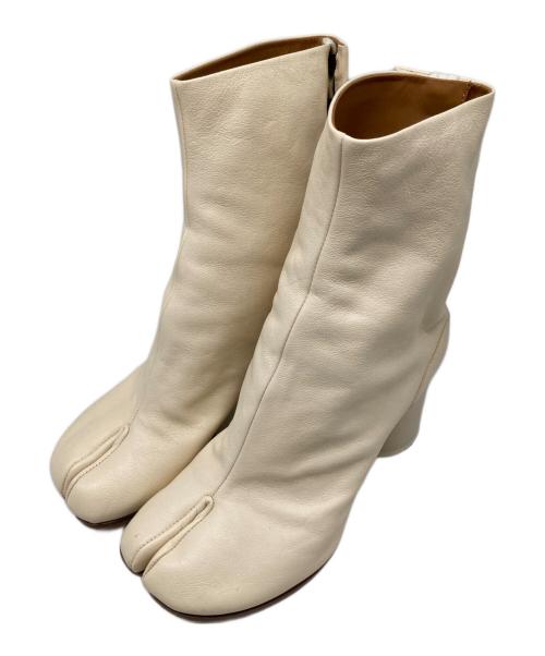 Maison Margiela（メゾンマルジェラ）Maison Margiela (メゾンマルジェラ) 足袋ブーツ ホワイト サイズ:36の古着・服飾アイテム