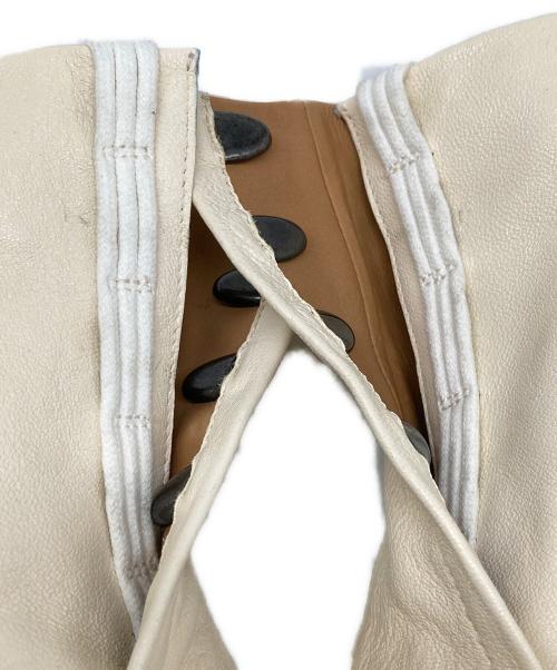 Maison Margiela（メゾンマルジェラ）Maison Margiela (メゾンマルジェラ) 足袋ブーツ ホワイト サイズ:36の古着・服飾アイテム