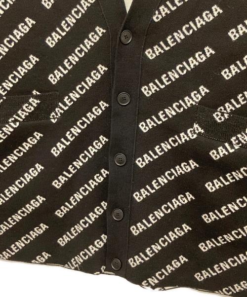 BALENCIAGA（バレンシアガ）BALENCIAGA (バレンシアガ) WARDROBE カーディガン ブラック サイズ:Lの古着・服飾アイテム