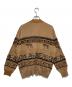 sacai (サカイ) Eric Haze Jacquard Knit Cardigan ブラウン サイズ:2：23000円