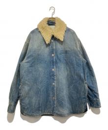 MM6 Maison Margiela（エムエムシックスメゾンマルジェラ）の古着「PADDED DENIM JACKET」｜インディゴ
