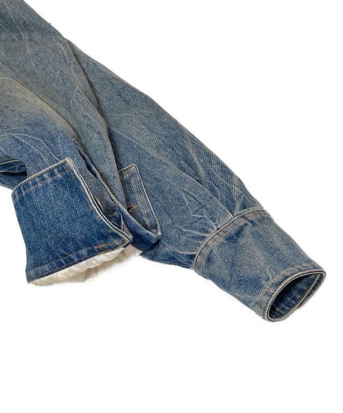 MM6 Maison Margiela（エムエムシックスメゾンマルジェラ）MM6 Maison Margiela (エムエムシックス メゾンマルジェラ) PADDED DENIM JACKET インディゴ サイズ:46の古着・服飾アイテム
