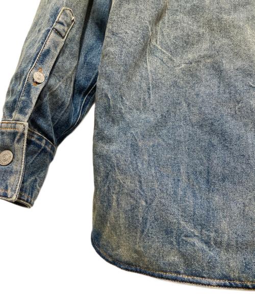 MM6 Maison Margiela（エムエムシックスメゾンマルジェラ）MM6 Maison Margiela (エムエムシックス メゾンマルジェラ) PADDED DENIM JACKET インディゴ サイズ:46の古着・服飾アイテム