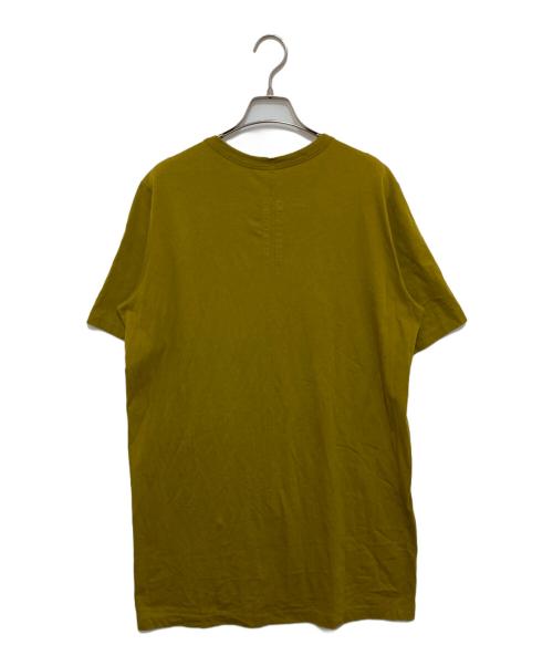 RICK OWENS（リックオウエンス）RICK OWENS (リックオウエンス) Level T-Shirt イエロー サイズ:Mの古着・服飾アイテム