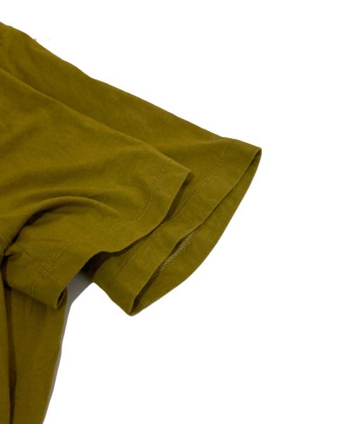 RICK OWENS（リックオウエンス）RICK OWENS (リックオウエンス) Level T-Shirt イエロー サイズ:Mの古着・服飾アイテム