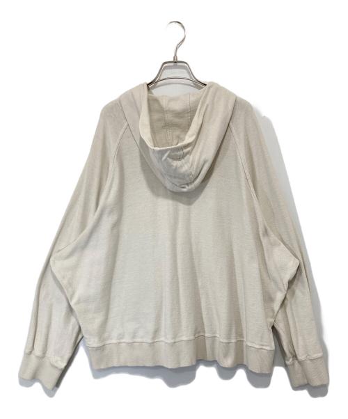 GRAY CHORD（グレイ コード）GRAY CHORD (グレイ コード) PAUL ZIP HOODIE（ポールジップフーディ）　233GC02206MWH　　FRAMeWORK取扱 ベージュの古着・服飾アイテム