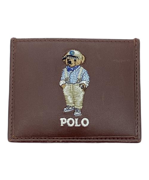 POLO RALPH LAUREN（ポロ・ラルフローレン）POLO RALPH LAUREN (ポロ・ラルフローレン) パスケース ブラウンの古着・服飾アイテム