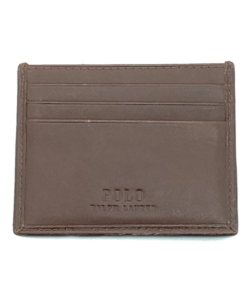 POLO RALPH LAUREN（ポロ・ラルフローレン）POLO RALPH LAUREN (ポロ・ラルフローレン) パスケース ブラウンの古着・服飾アイテム