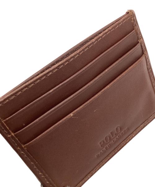 POLO RALPH LAUREN（ポロ・ラルフローレン）POLO RALPH LAUREN (ポロ・ラルフローレン) パスケース ブラウンの古着・服飾アイテム