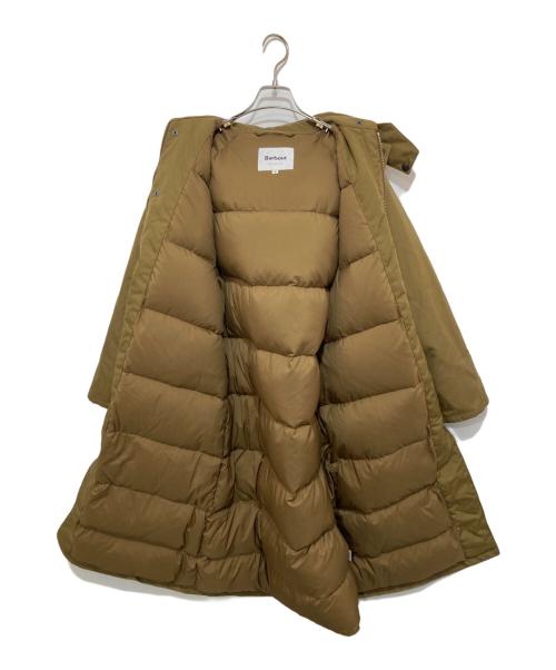 Barbour（バブアー）Barbour (バブアー) BURGHLEY OS DOWN CORDURA(バーレーダウンコート) 2002196 ブラウン サイズ:8の古着・服飾アイテム