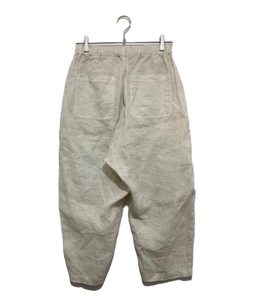 MITTAN（ミッタン）MITTAN (ミッタン) イージーリネンパンツ ベージュ サイズ:サイズ2の古着・服飾アイテム